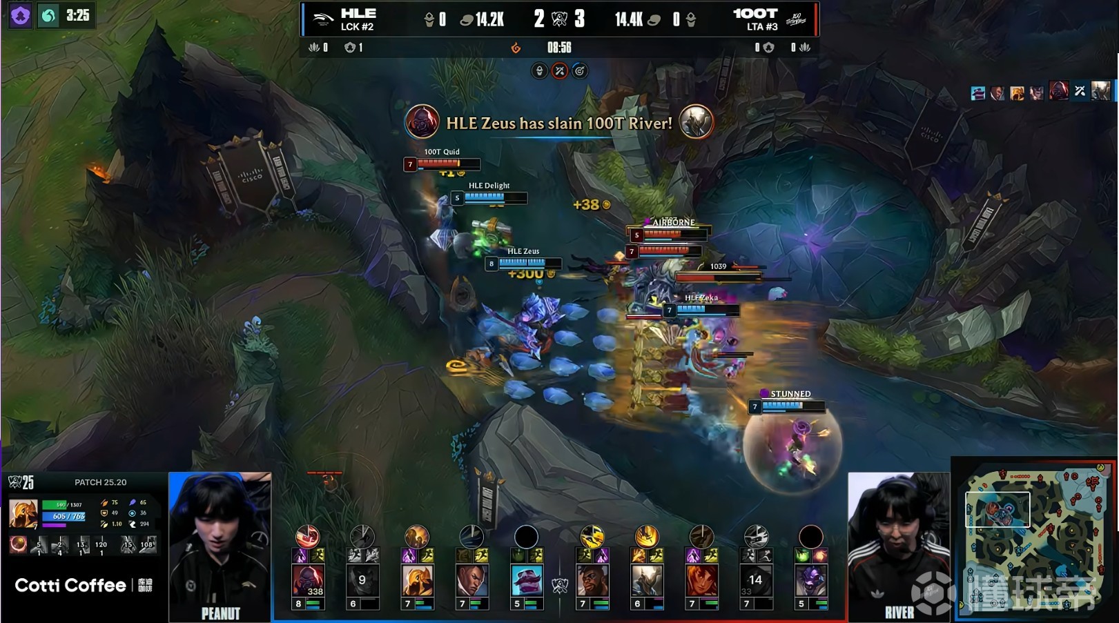 C9险胜HLE,Zeus开启传奇时刻宿敌对决成都决赛之夜,强势挺进下一轮 C9险胜HLE,Zeus开启传奇时刻宿敌对决成都决赛之夜,强势挺进下一轮