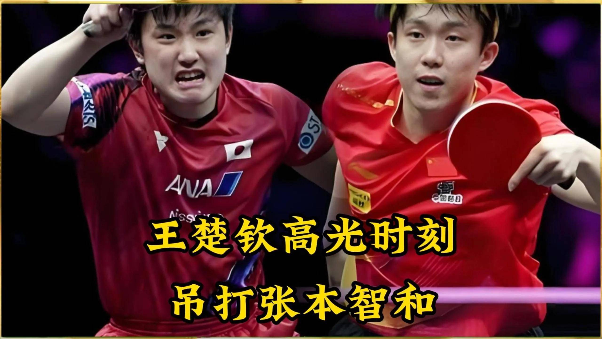 包含日本队完胜韩国队，张本智和统治全场的词条